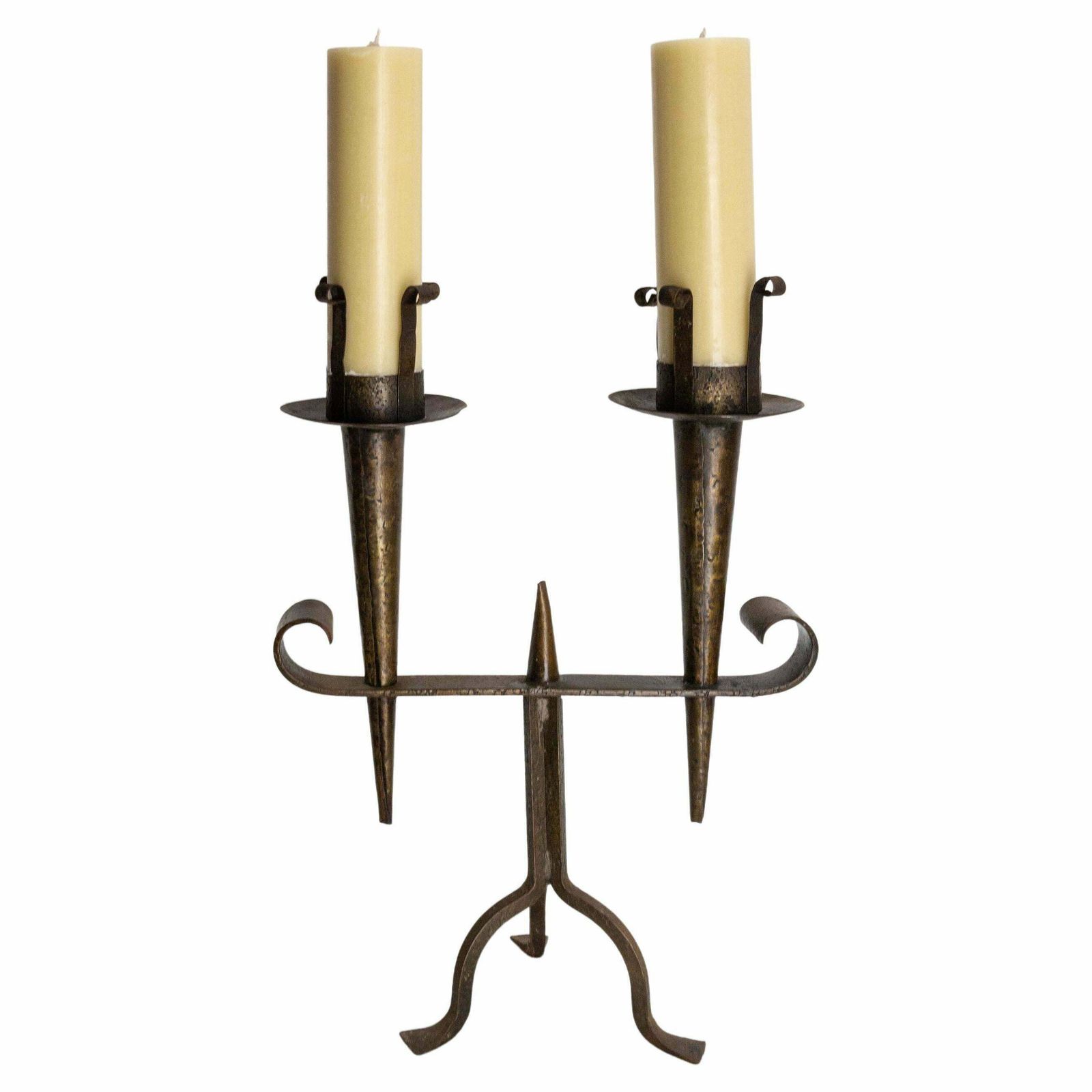 French Wrought Iron Candle Holder, French, Circa 1960 £400.10