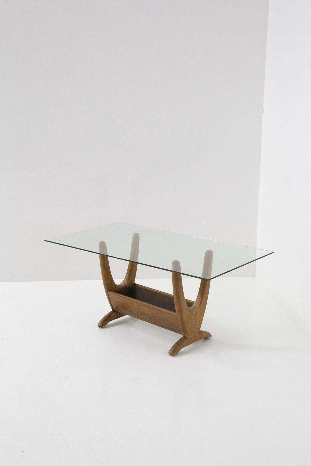 Adrian Pearsall Wood And Glass Coffee Table photo buy