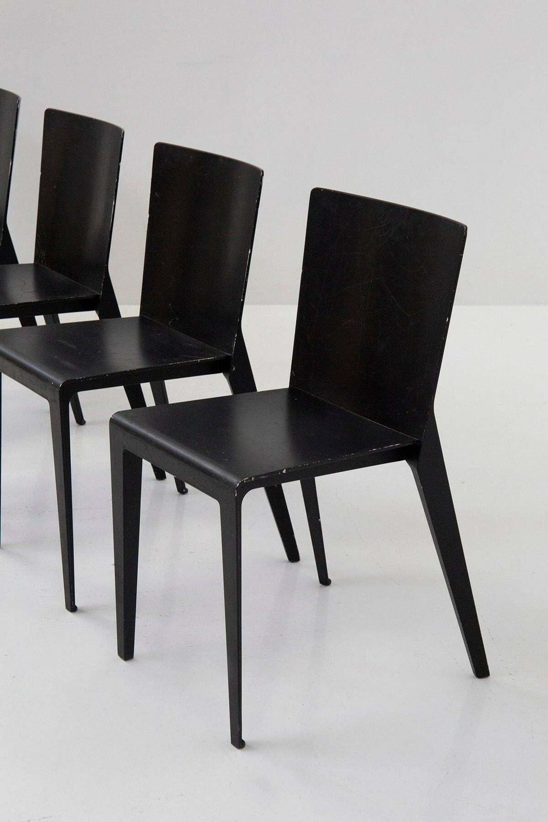 Molteni Chairs Set Of Five Model Alfa By Hannes Wettstein photo 1494.0