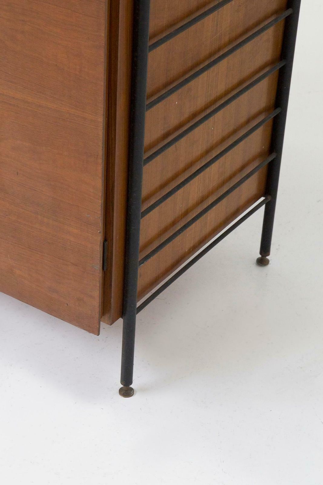 Small Italian Bedroom Wardrobe In Wood And Iron photo Furniture