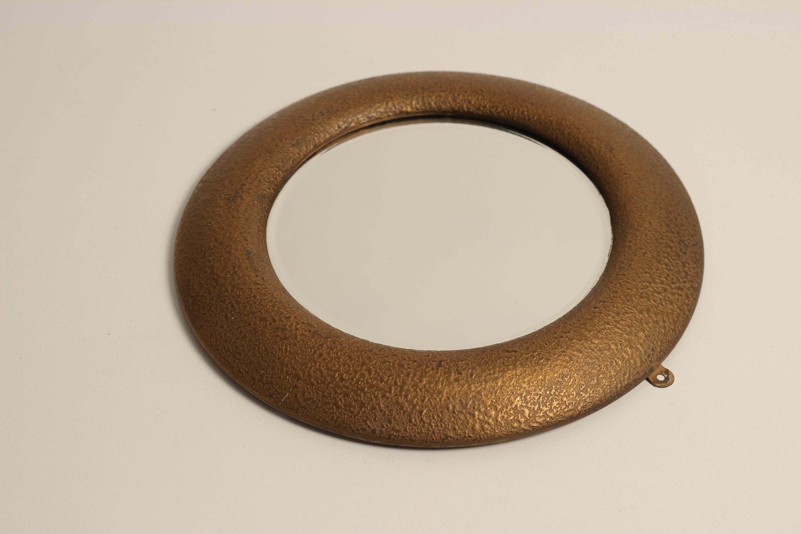 Art Deco Portal Mirror With Textured Gilt Gesso Surround And Bevelled Glass photo furniture