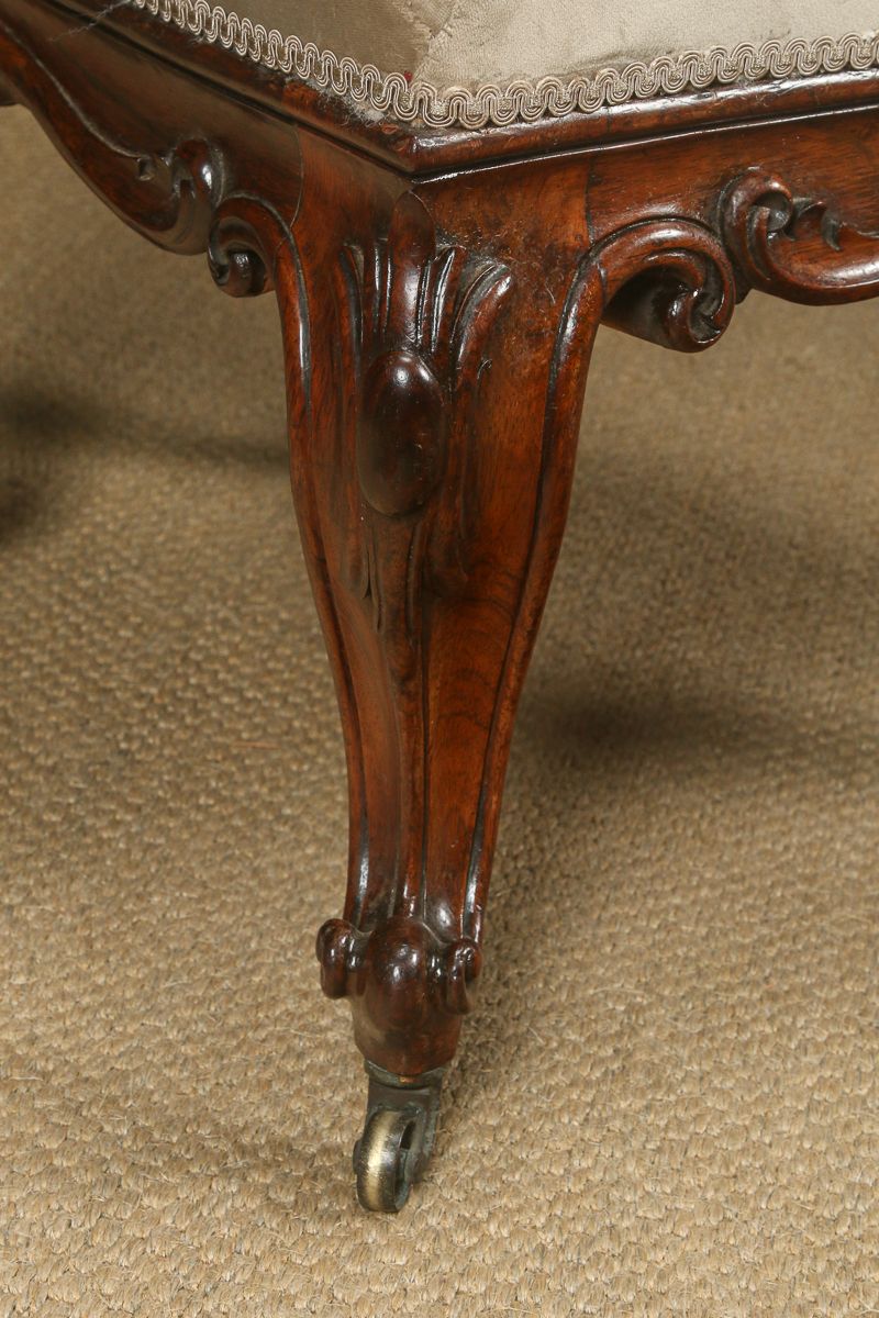 photo buy English Victorian Rosewood Prie Dieu Prayer Nursing Chair (Circa 1860)