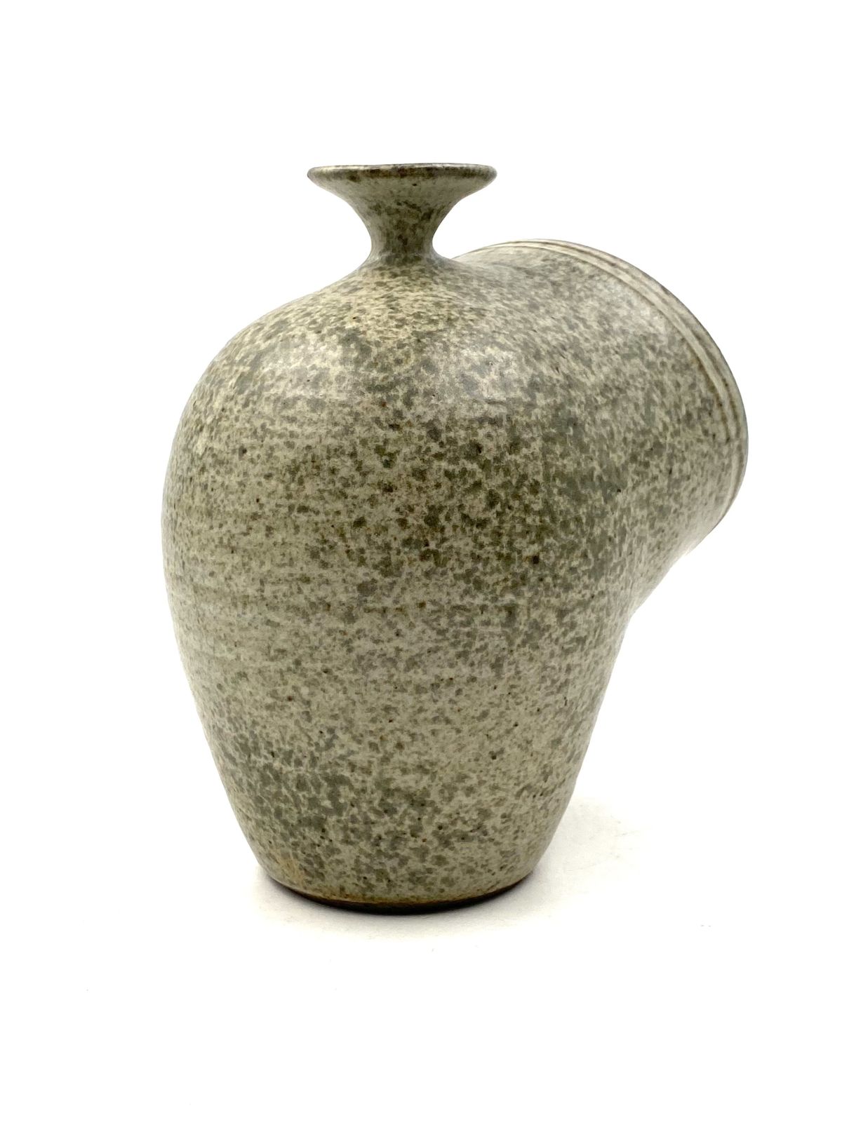 photo buy Organic Green Ceramic Vase, France 1960s