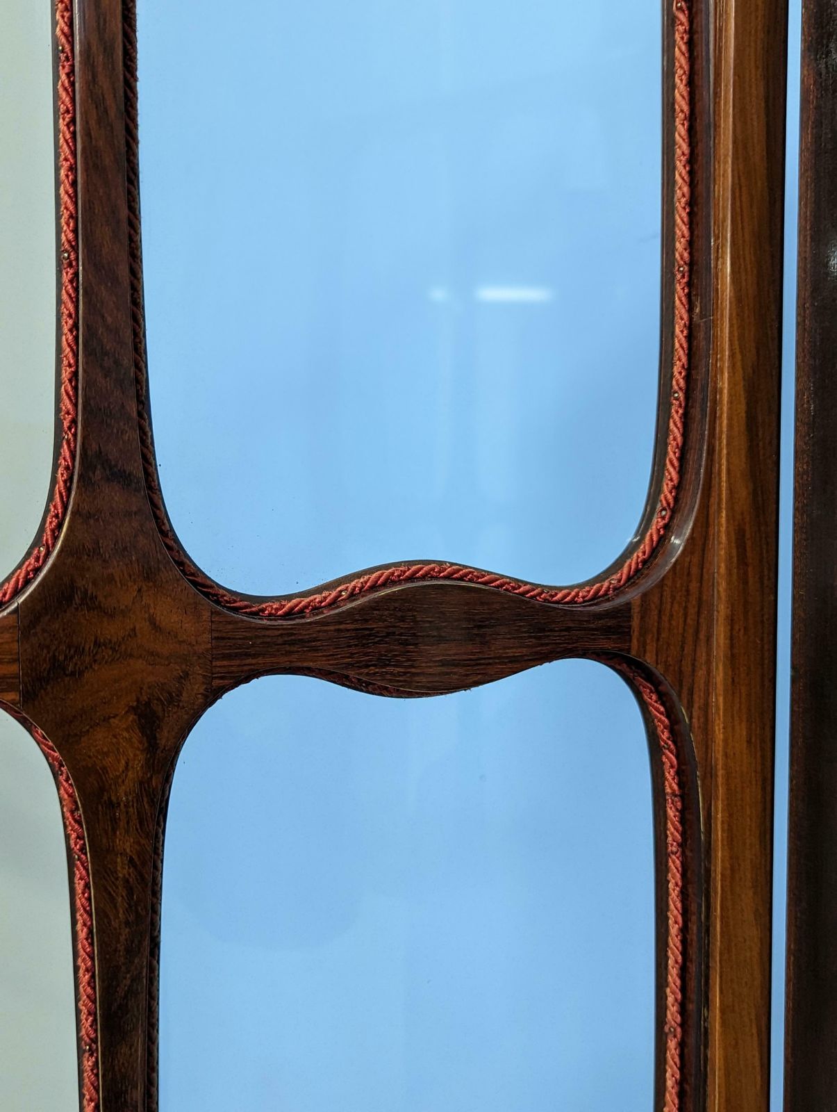 photo buy Pair Of Trumeau Bookcases In Mahogany Designed By Paolo Buffa, 1950s