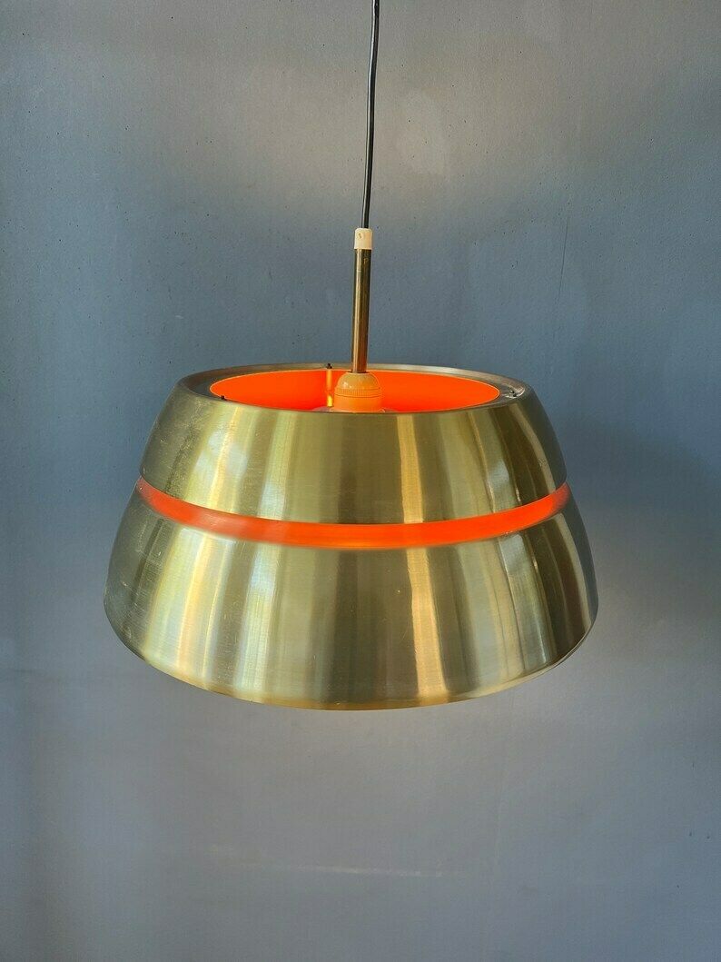 Mid Century Hanglamp Van Lakro Amstelveen | Space Age Hanglamp photo for sale