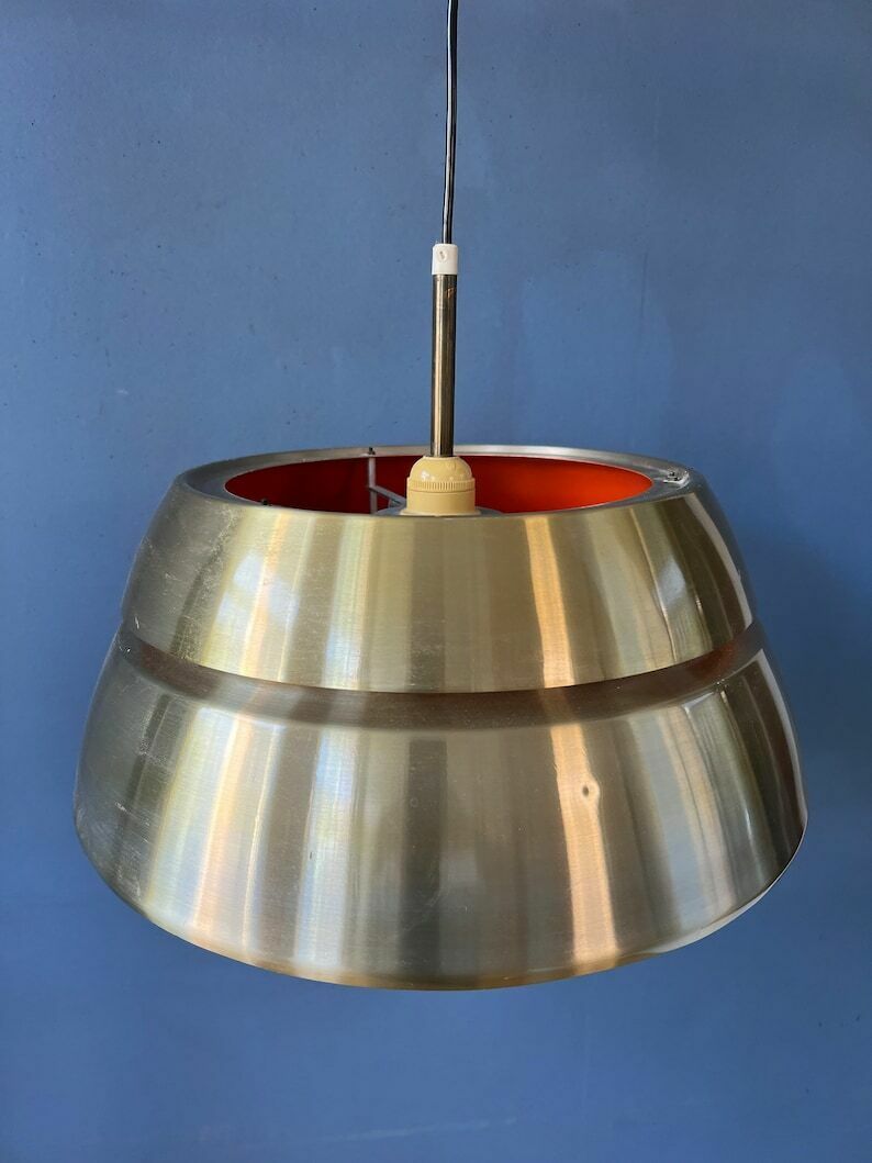 Mid Century Hanglamp Van Lakro Amstelveen | Space Age Hanglamp photo vintage