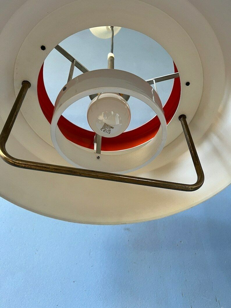 photo furniture Mid Century Hanglamp Van Lakro Amstelveen | Space Age Hanglamp