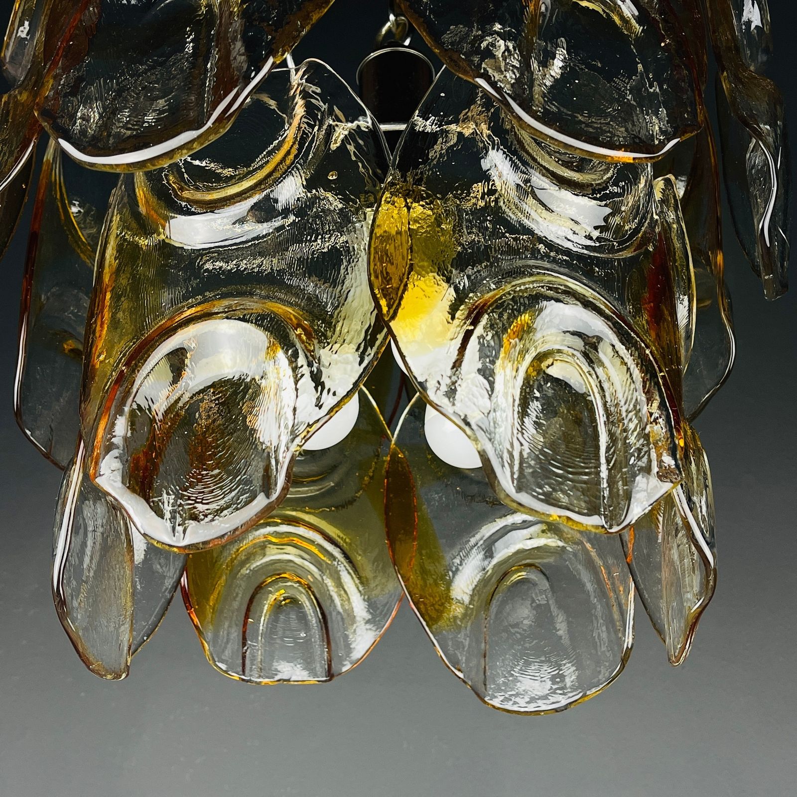 Murano Chandelier By Mazzega Italy 1960s photo 2200.0
