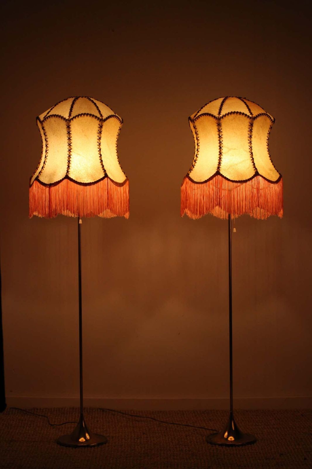 Bergboms, Pair Of Floor Lamps, G 024, Brass, Scandinavian Modern / Midcentury photo Lighting