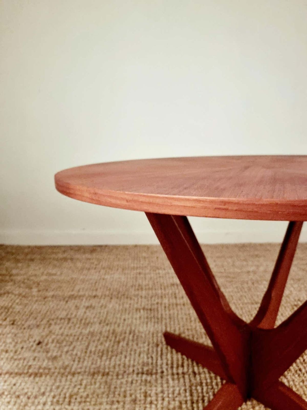 photo vintage Søren Georg Jensen, Coffee Table ''Kubus'' For Tønder Møbelfabrik, Midcentury