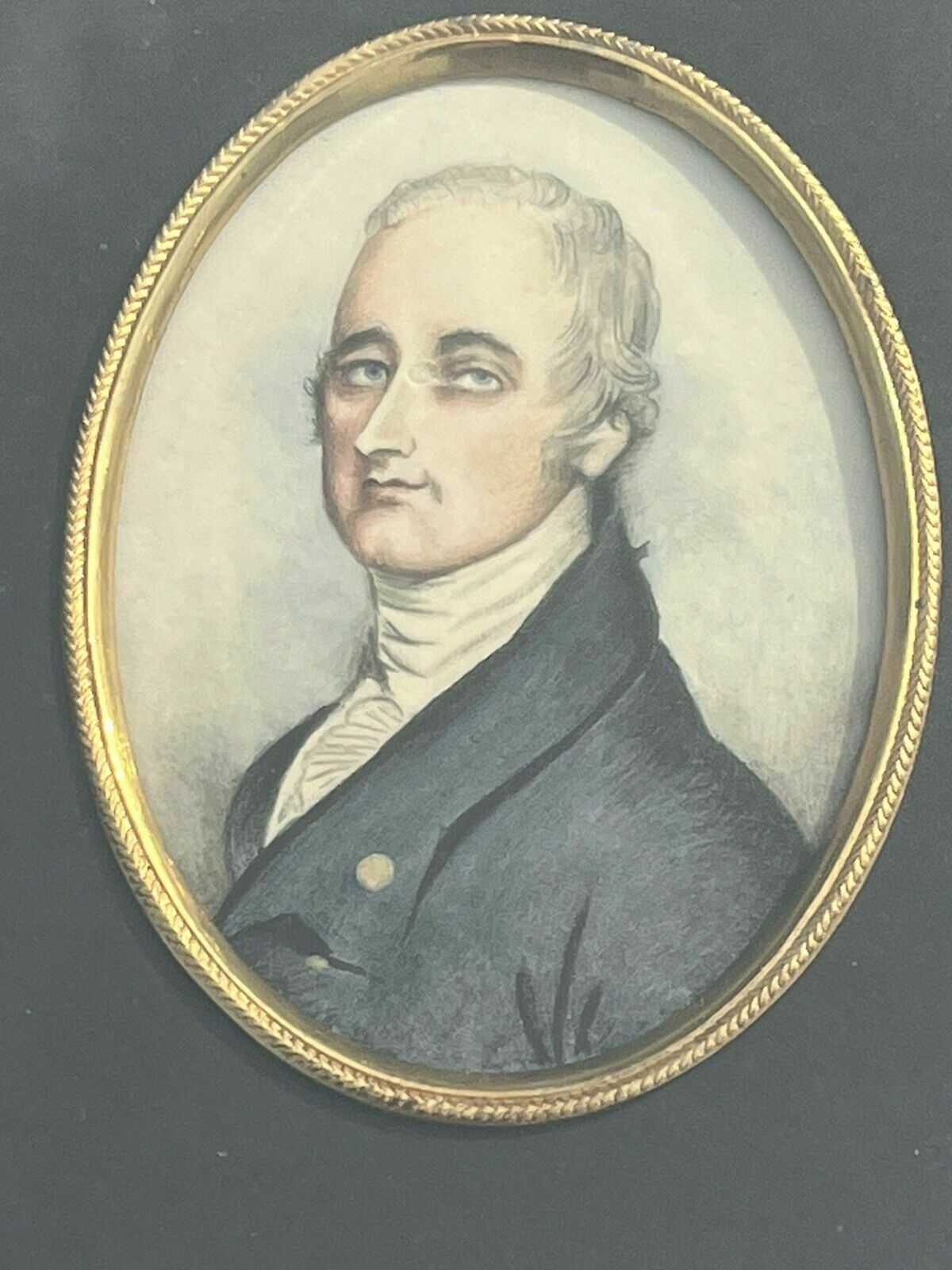 Portrait Miniature Of Thomas Pagon, By Thomas Bowen photo for sale