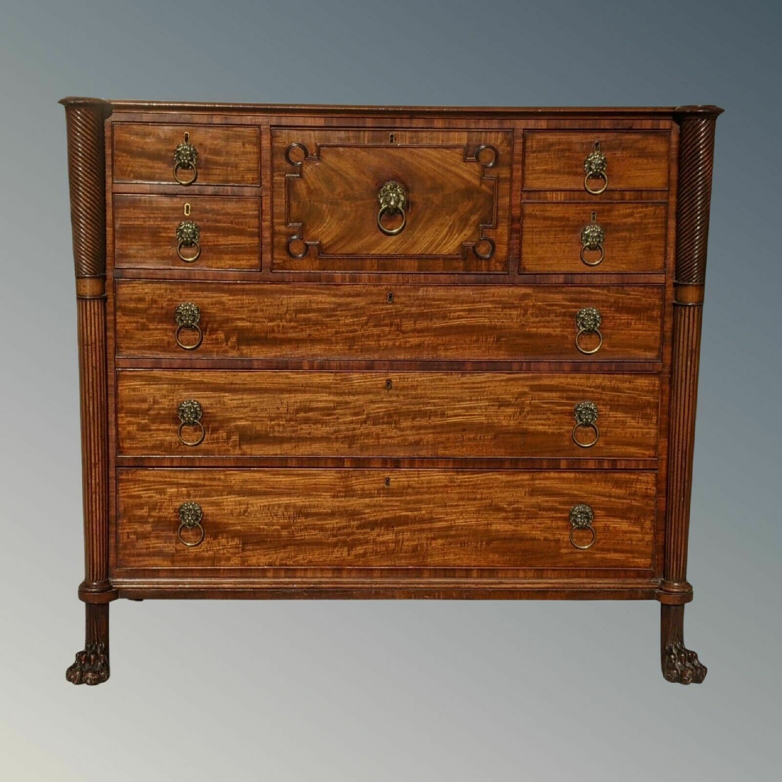photo for sale Superb Regency Mahogany Chest Of Drawers