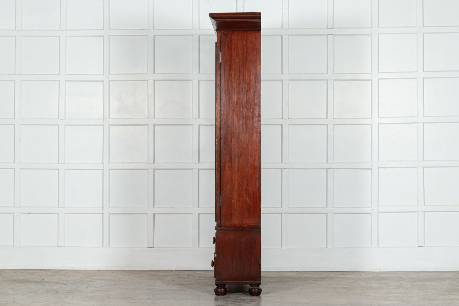 19thc English Mahogany Glazed Bookcase photo buy