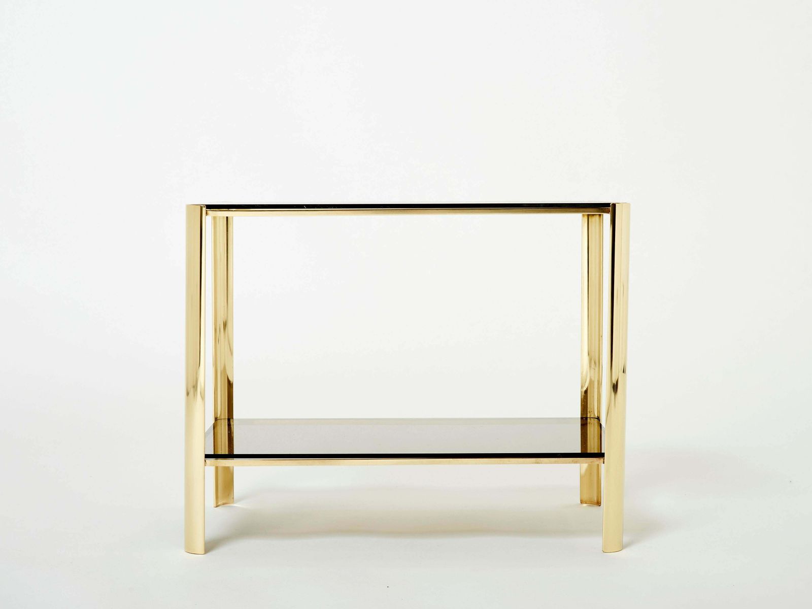 Table d'appoint à deux plateaux J.T. Lepelletier pour Broncz, années 1960 photo buy