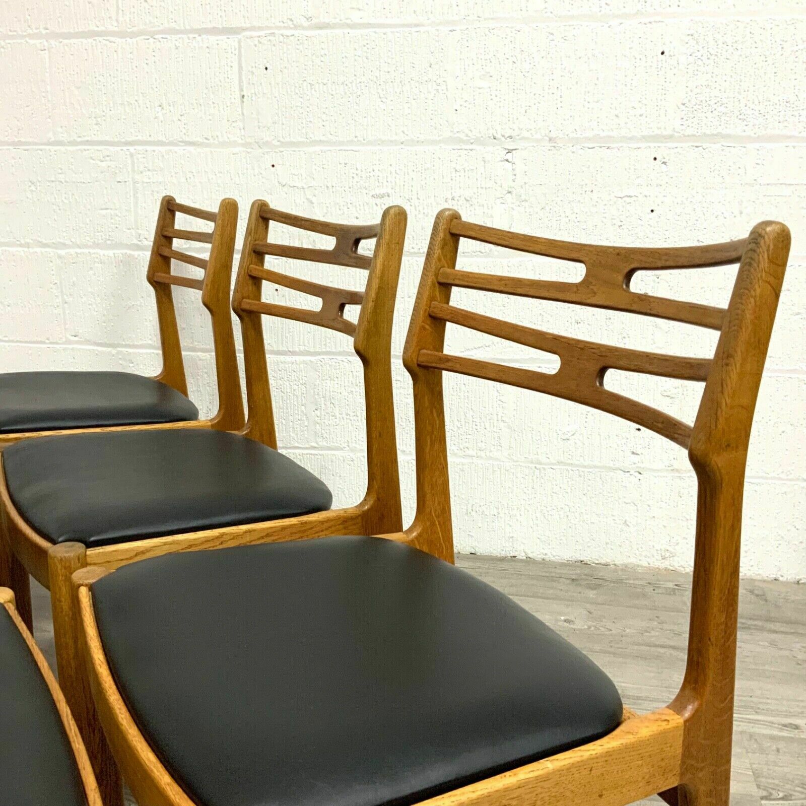 Set Of 6 Danish Johannes Andersen Model 101 Dining Chairs For Vamo Sonderborg photo 2250.0