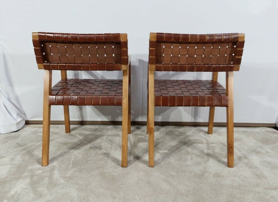 Pair Of "Boss" Armchairs, By O. De Schrijver, Ode's Design   2nd Part Of The 20th Century photo 3986.1