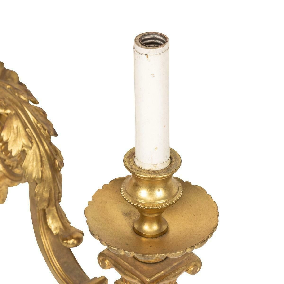 19th Century French Régence Style Ormolu D'appliques Wall Lights, C.1830 photo furniture