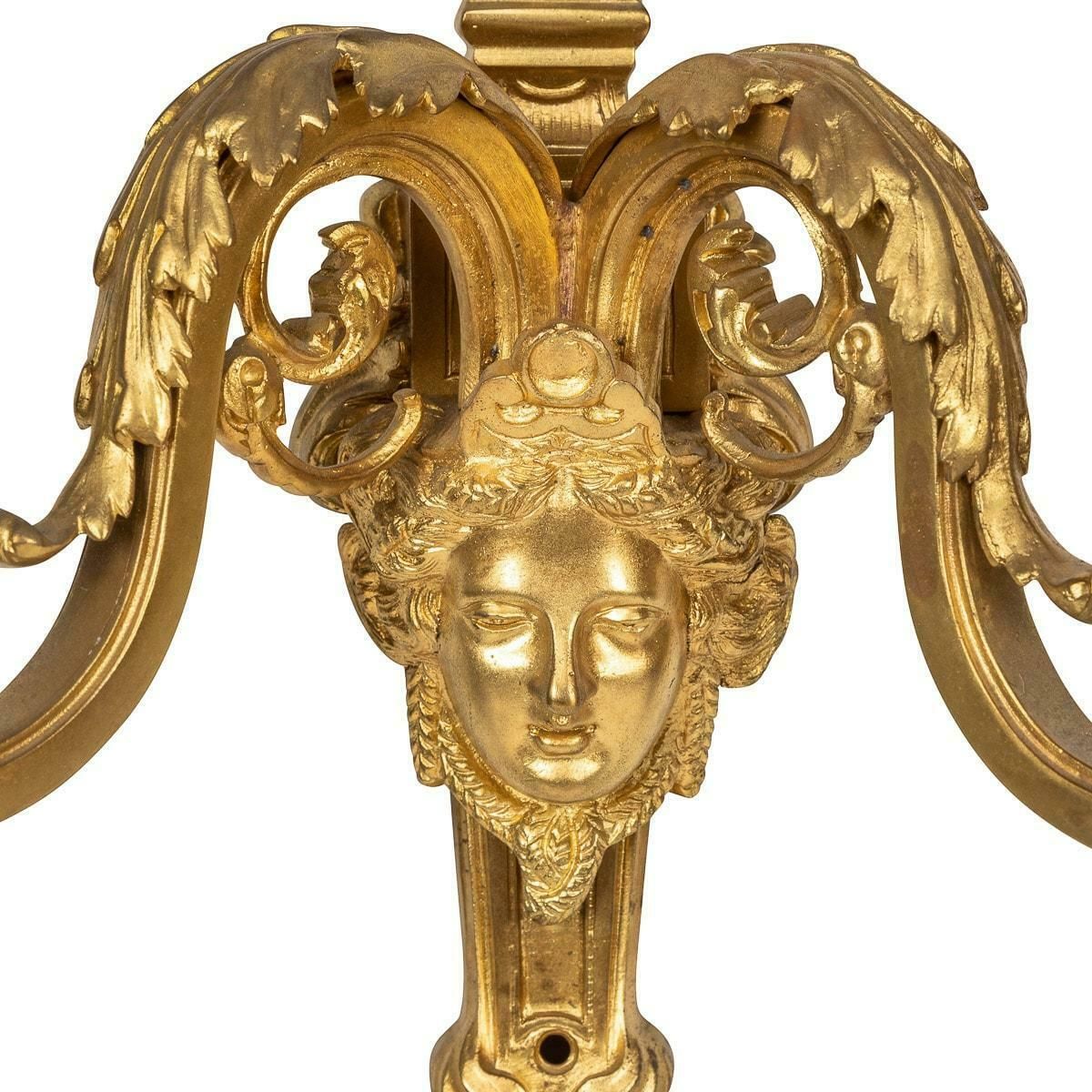 19th Century French Régence Style Ormolu D'appliques Wall Lights, C.1830 photo vinterior