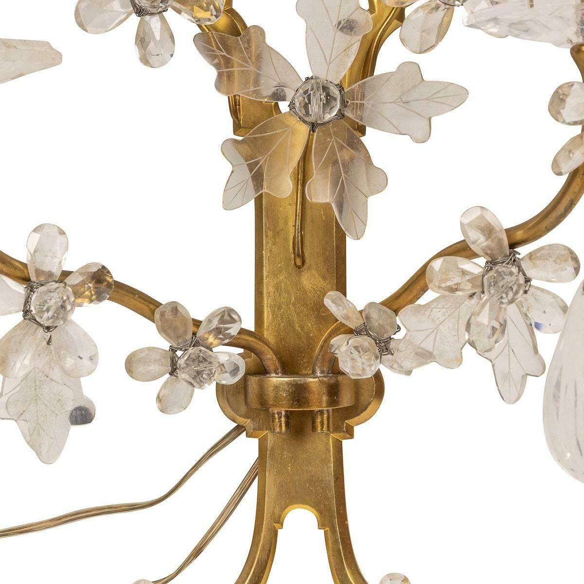 20th Century French Baroque Style D'appliques Wall Lights, Maison Bagues, C.1900 photo 5695.0