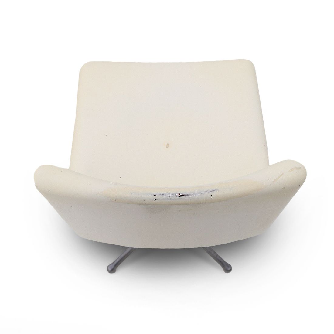 4 Stools With Fiberglass Seat By Vaghi, 1960s photo 565.0