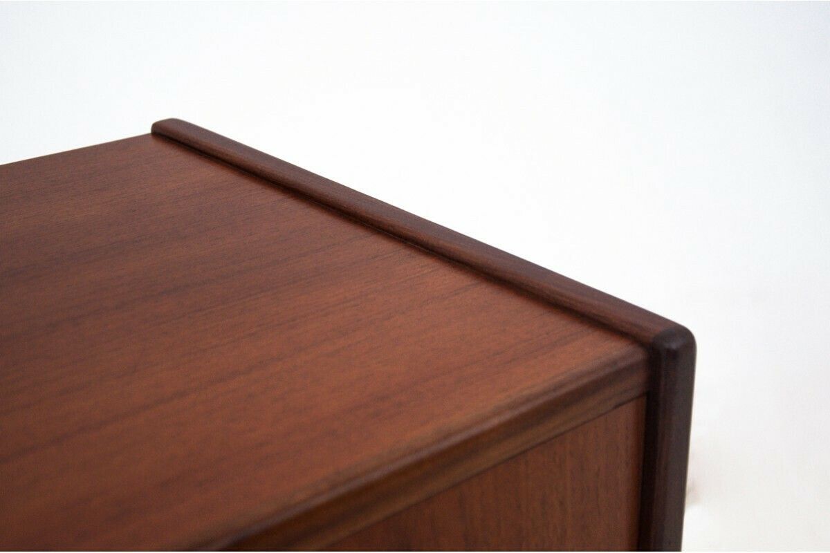 Teak Chest Of Drawers, Denmark, 1960s photo vintage
