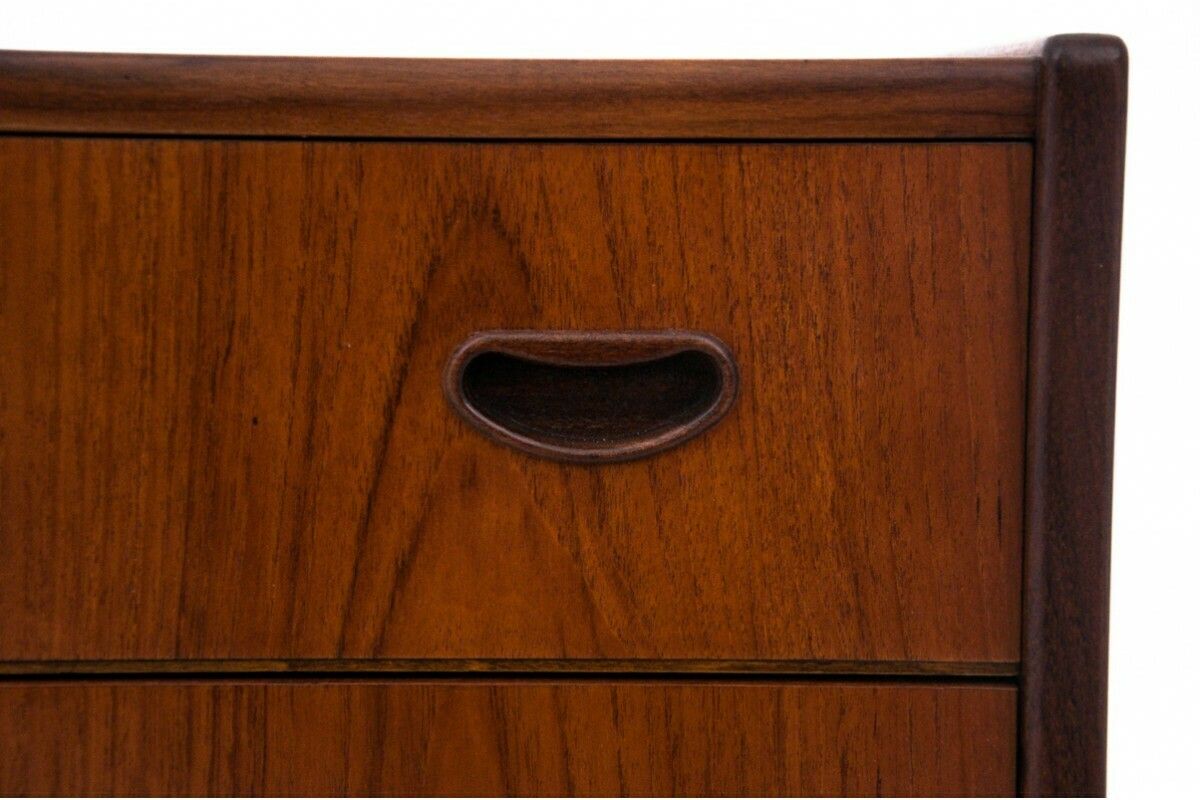 Furniture Teak Chest Of Drawers, Denmark, 1960s photo
