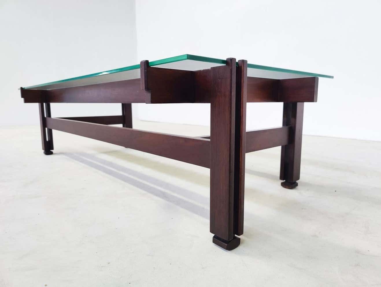 Mid Century Modern Coffee Table By Ico Parisi For Cassina, Italy, 1960s photo Furniture