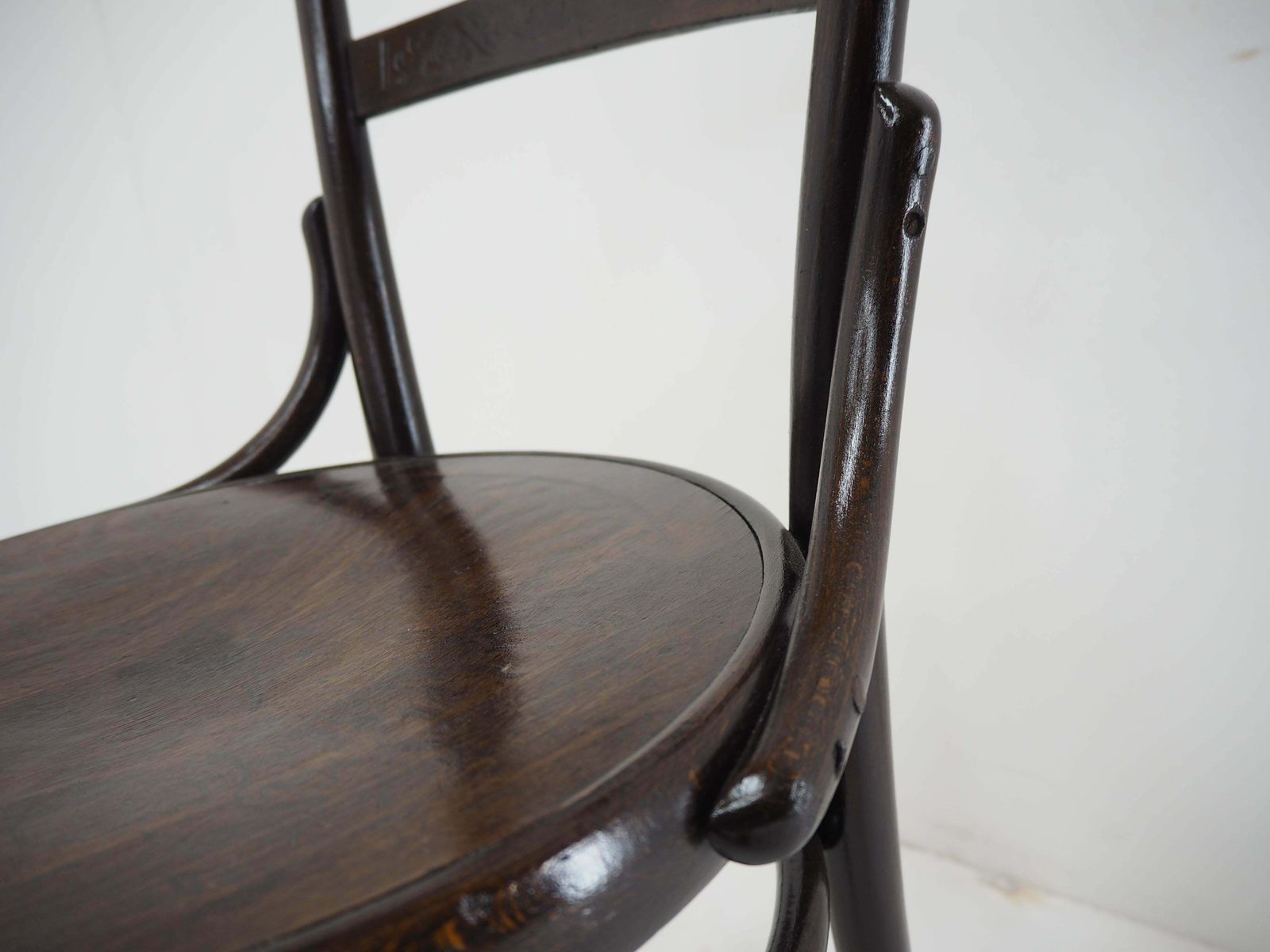 Antique Dining Chair Fischel, Austria , Cca 1890s photo vinterior
