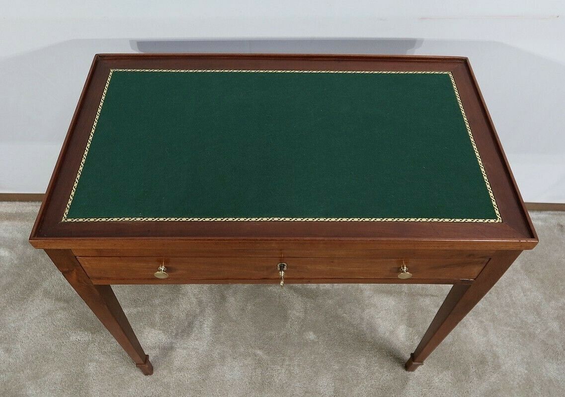 Furniture Small Mahoganytable, Louis XVI, Late 18th Century photo