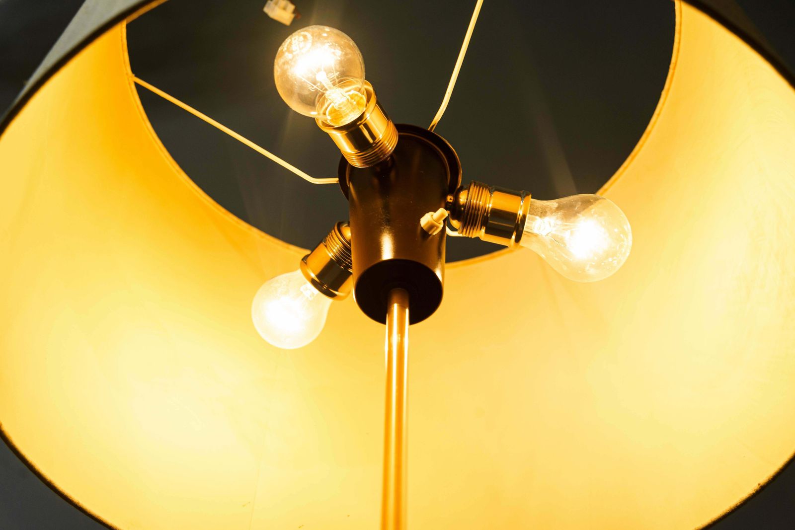1683.0 Adjustable J.T.Kalmar Floor Lamp Vienna Around 1950s With Fabric Shade £1,683.30 photo