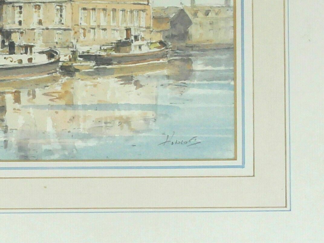 Watercolour By Graham Howlett. Titled "Great Yarmouth Town Hall photo for sale