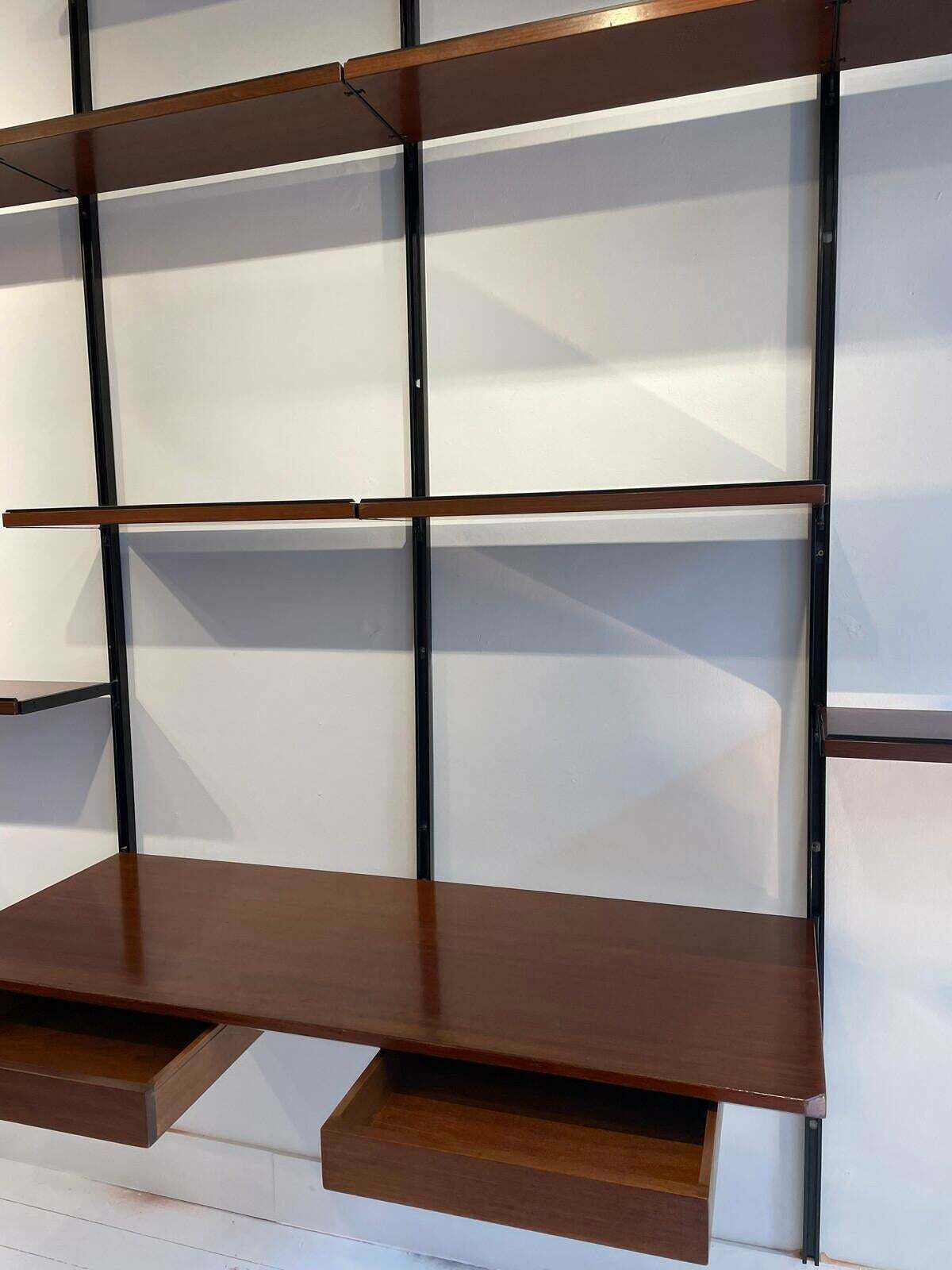 Furniture Mid Century Modern 22 Bookshelf By Osvaldo Borsani For Tecno, Italy, 1960s photo