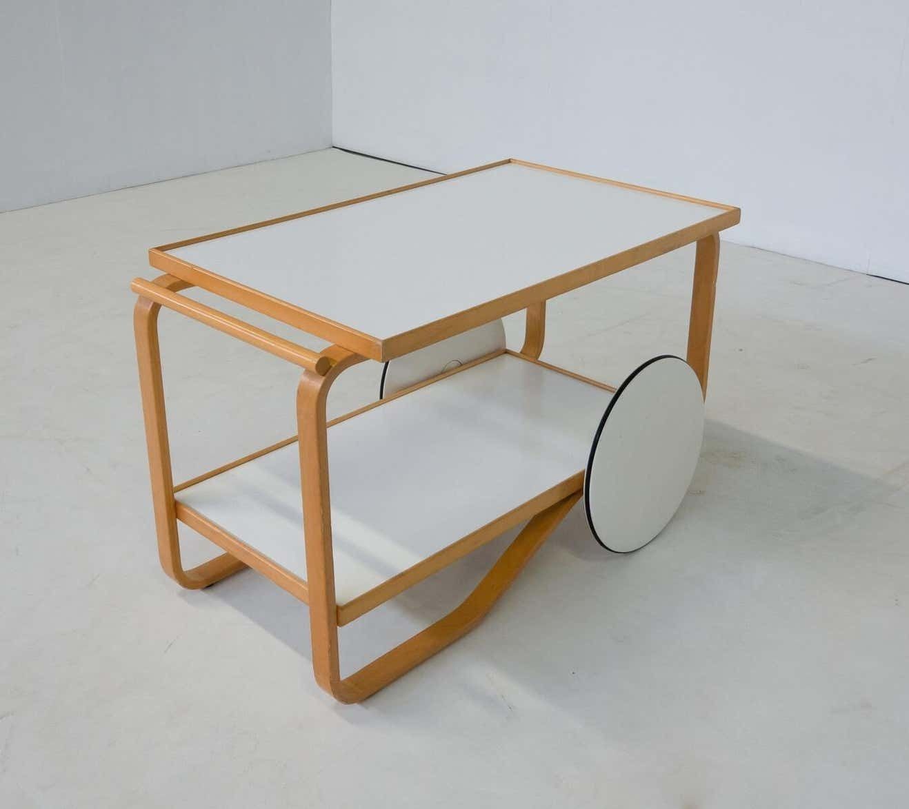 Mid Century Modern Trolley 901 By Alvar Aalto, 1950s photo for sale