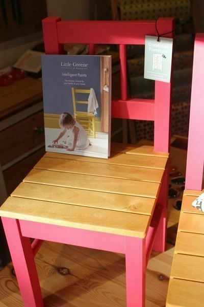 Set Of 2 Pink Children's Chairs photo for sale
