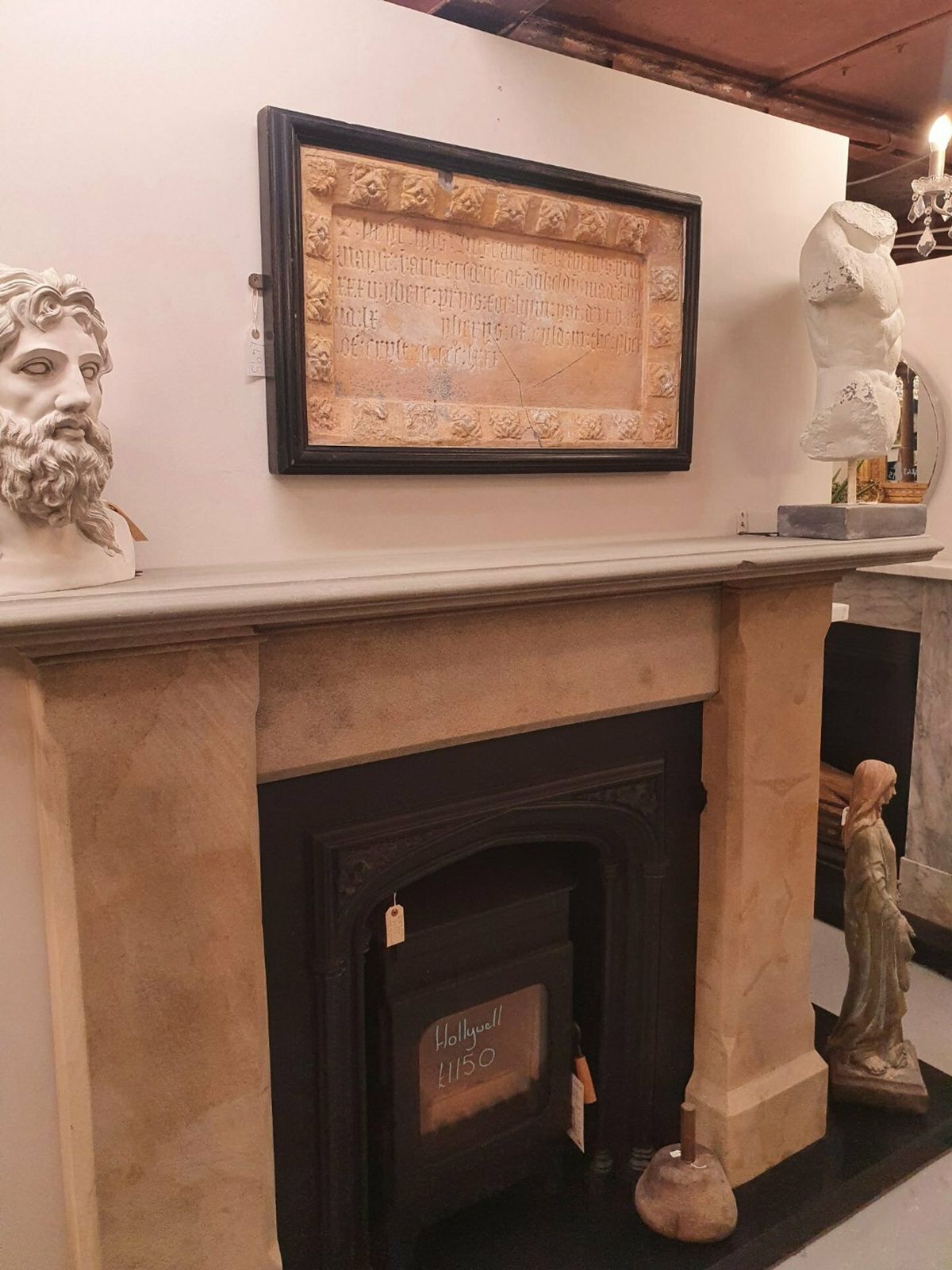 Old Latin/Archaic English Tablet 0374 photo for sale