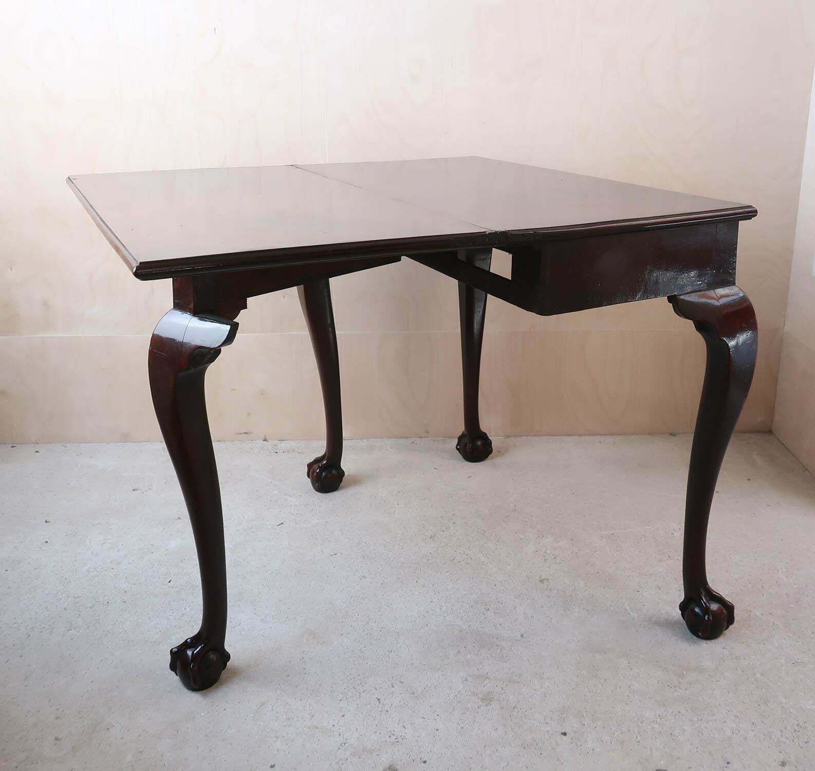 photo for sale Antique Chippendale Style Side Table With Claw And Ball Feet. C.1780