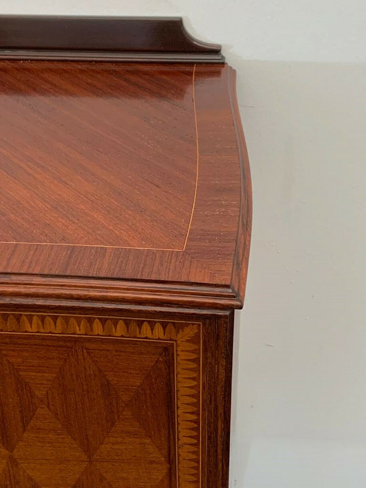 Inlaid Sideboard Attributed To Paolo Buffa For La Permanente Mobili Cantù, 1950s photo vinterior