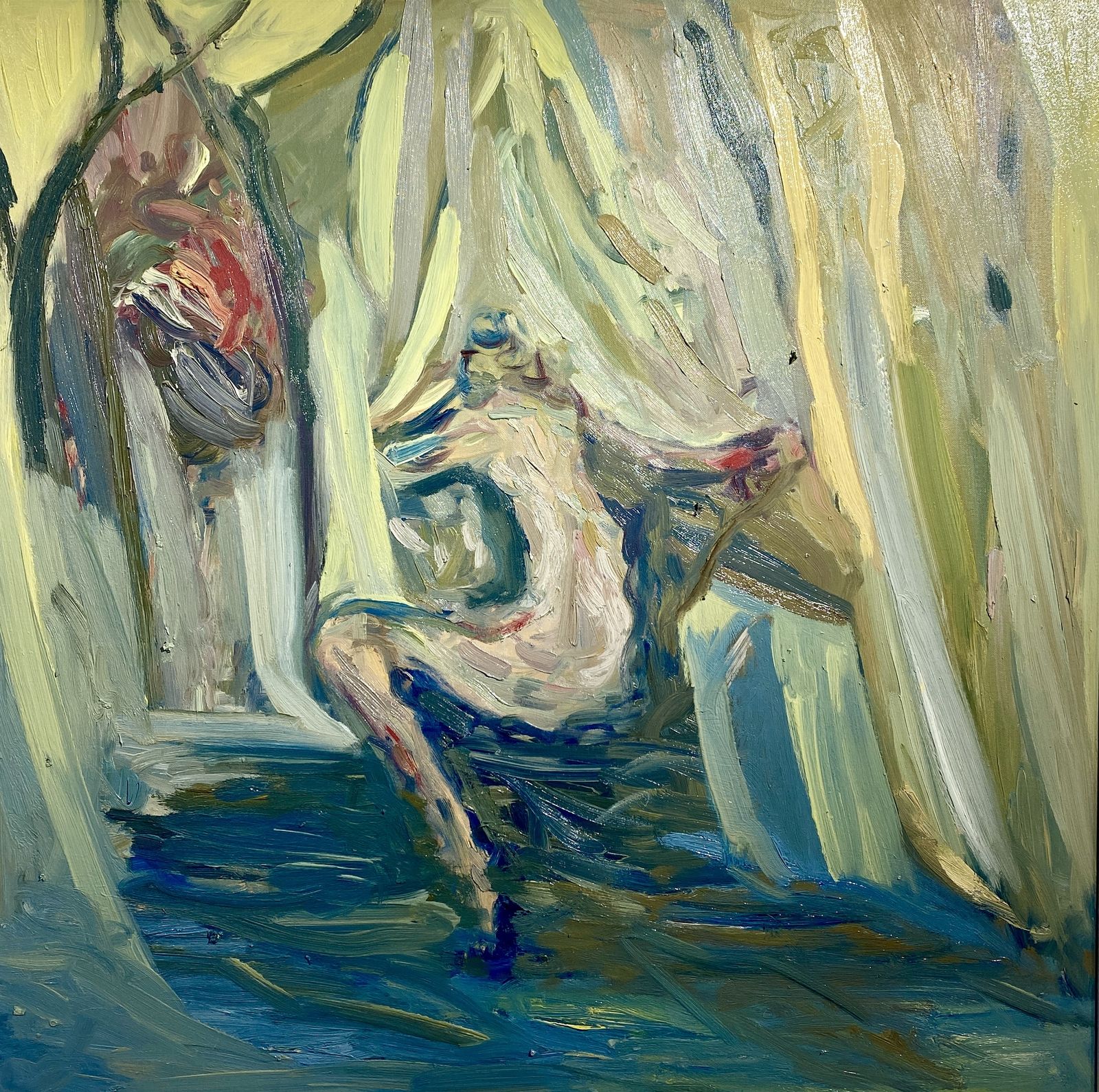 Above The Water. Oil Painting By Francesca Owen