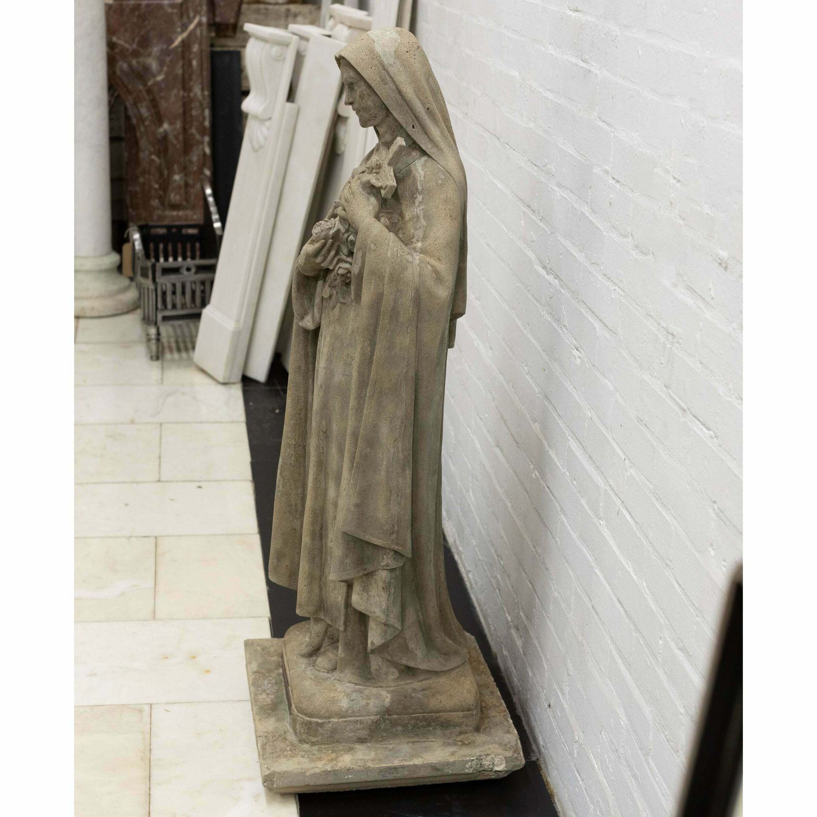1800.0 Reclaimed Saint Teresa Of Avila Statue | Teresa Of Jesus photo