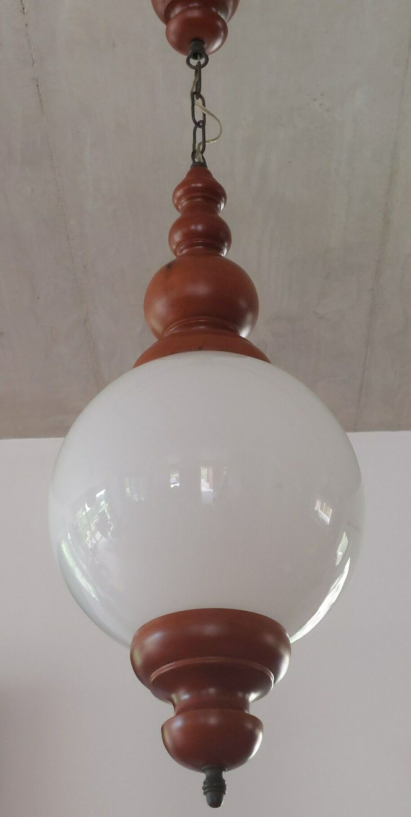 Vintage Pendant Lamp Vintage Hanging Light Mid Century Modern Pendant Lamp Vintage Home Decor Space Age Pendant Lamp  Mcm Interior  1970s photo 183.0