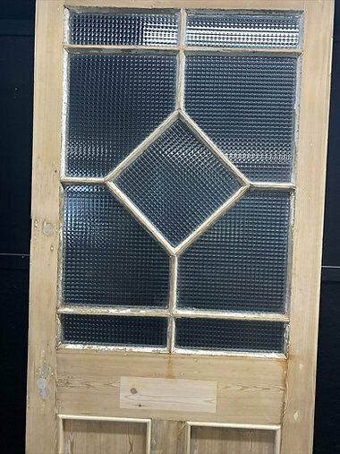 photo furniture Large Victorian Front Door Antique Period Glazing Reclaimed Old Pine Wood Used