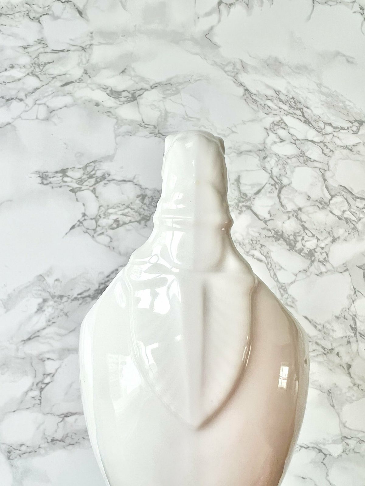 Antique Large Sauce Boat And Its White Ironstone Tray With Raised Molded Decoration photo vintage