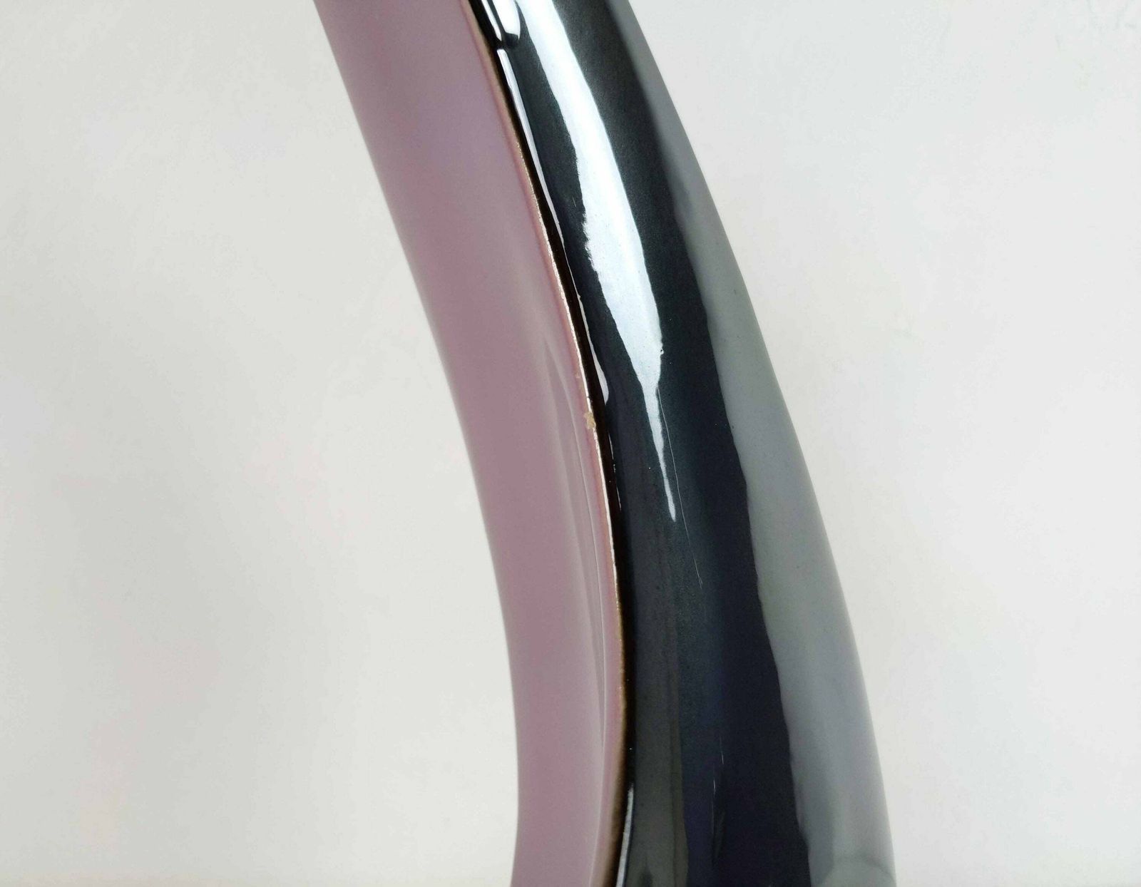 Pol Chambost (Attributed To) Mid Century French Sculptural Ceramic Table Lamp, Large 1950s Lamp, Original Mcm Lighting photo buy
