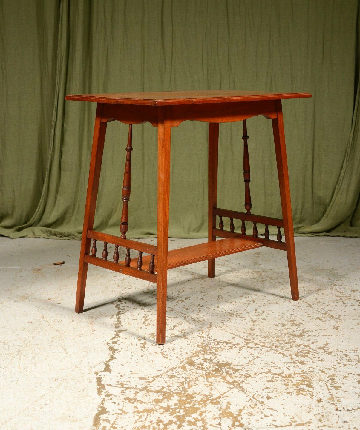 An Aesthetic Movement Walnut Table In The Style Of Collinson And Lock   C.1870 photo vinterior
