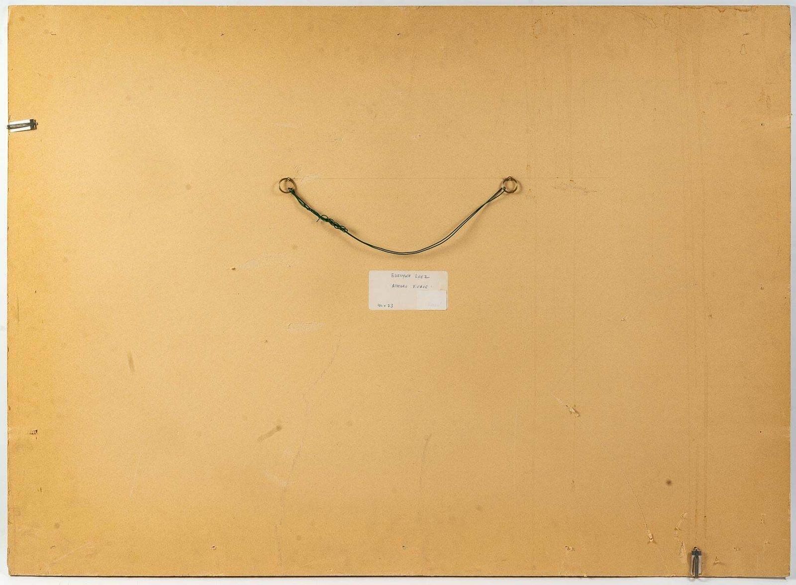 Painting By Luez On Paper, Representing A Fawn, Modern Art photo vinterior