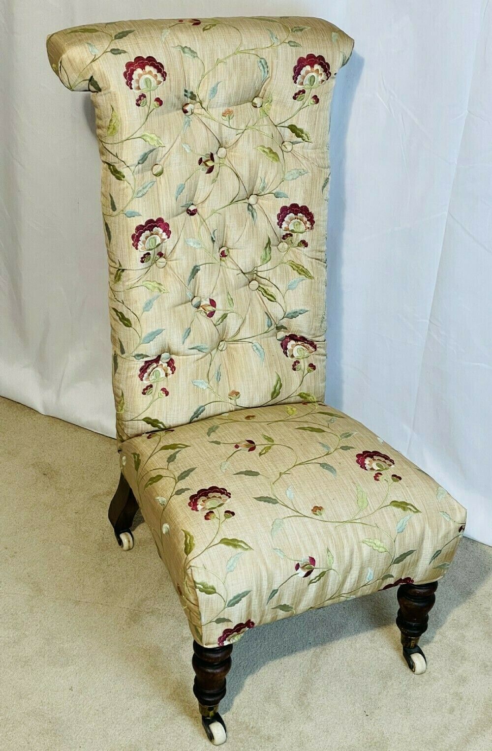Victorian Prie Dieu Chair, 1800s photo furniture