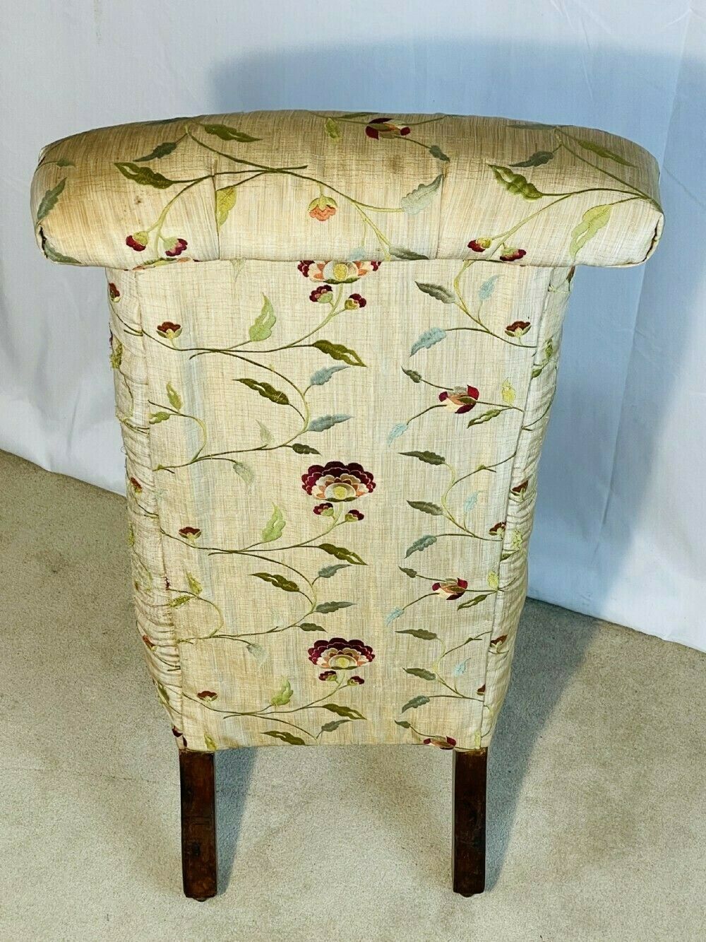 Victorian Prie Dieu Chair, 1800s photo vintage