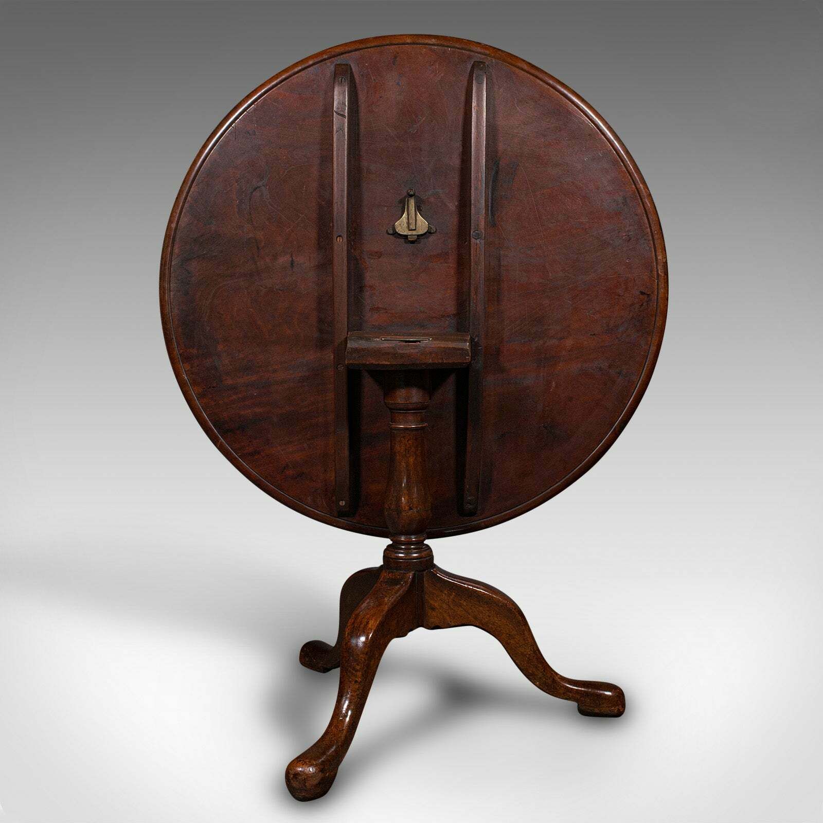 photo for sale 3 Feet Wide Antique Tilt Top Table, English, Reception Hall, Breakfast, Georgian