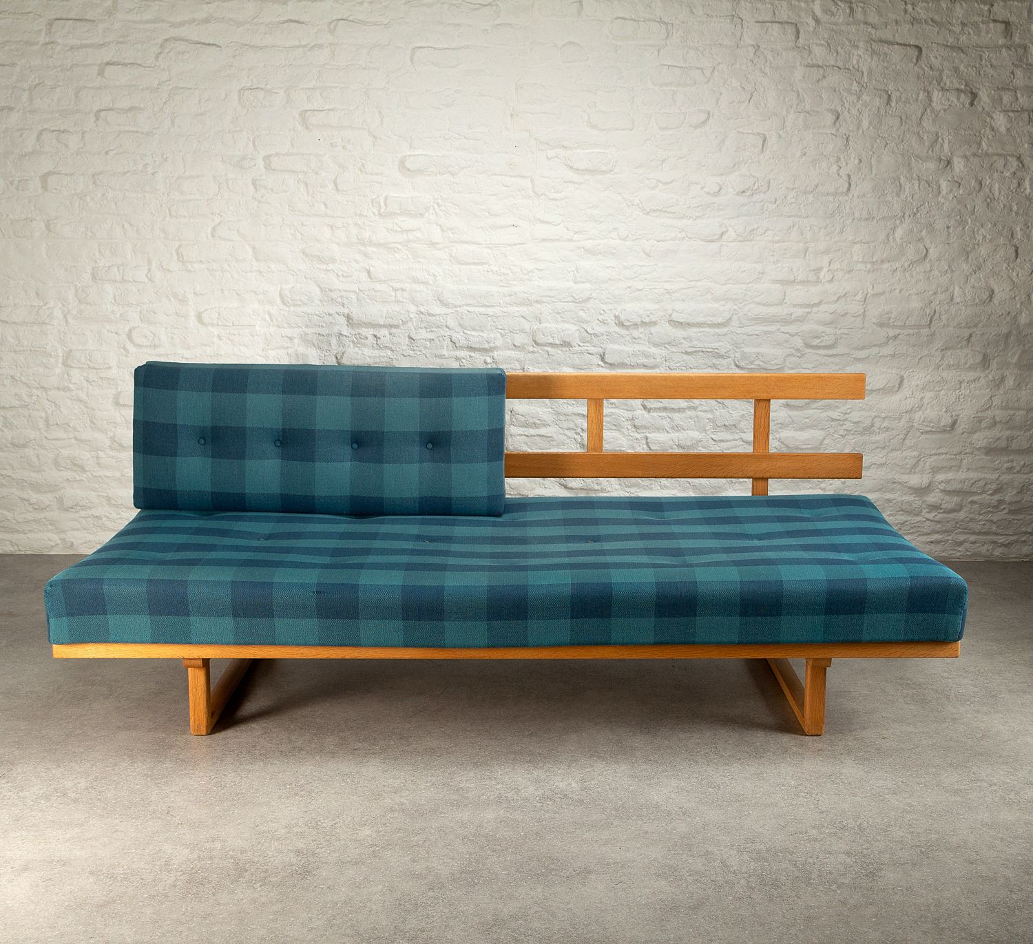 Model Bm4312 Daybed Sofa By Børge Mogensen, Denmark, 1960s photo vintage