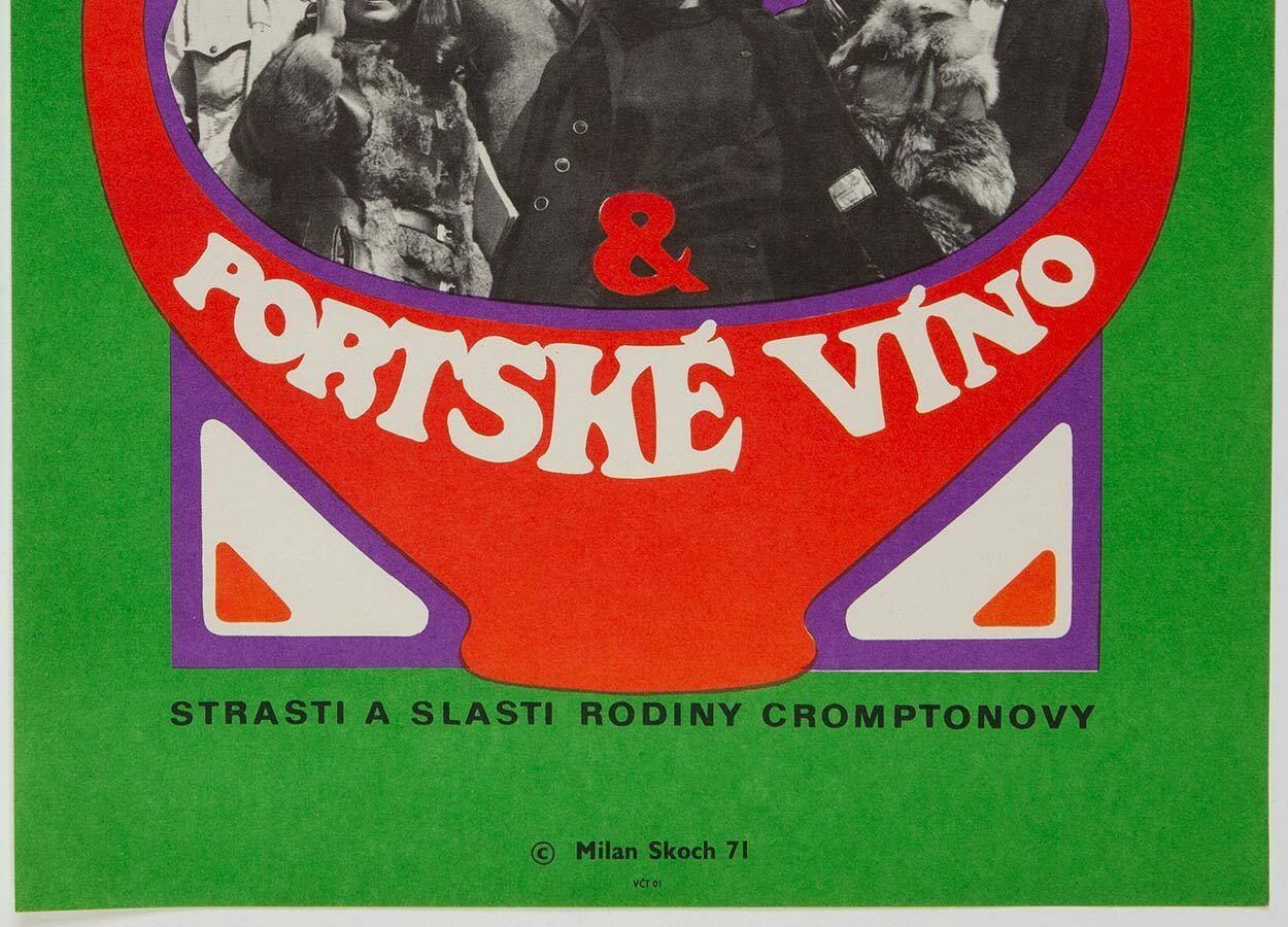 Movie Poster, Spring And Port Wine, Milan Skoch, 1971 photo for sale